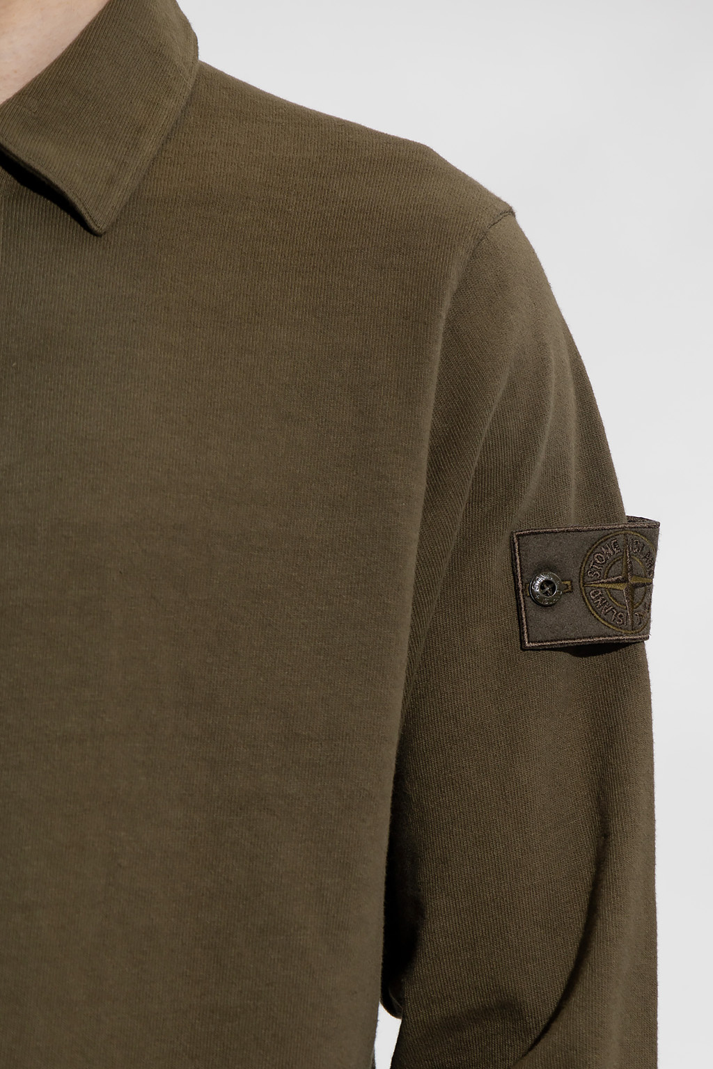 SchaferandweinerShops Germany - sleeved T - Green 'Ghost Piece